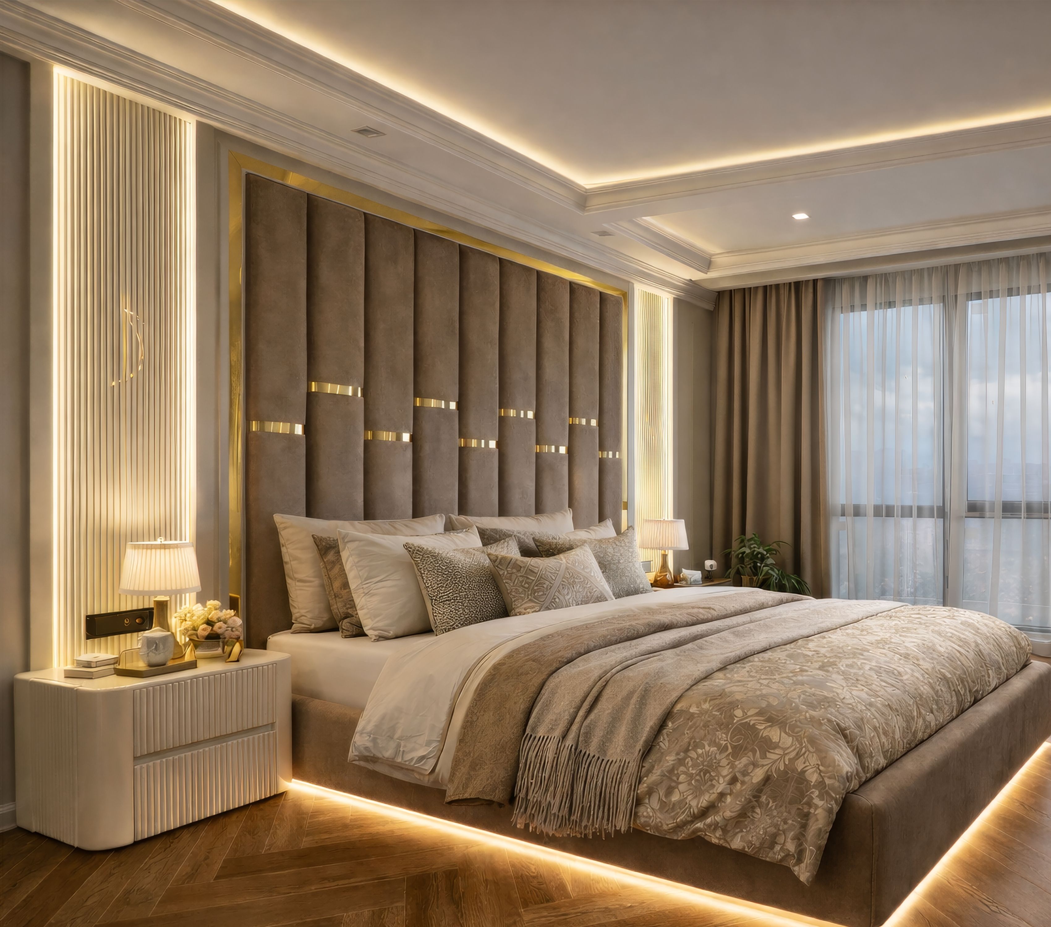 VOKKO Bakı yataq otağı mebeli - premium keyfiyyət